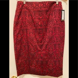 NWT High Waist Damask Skirt